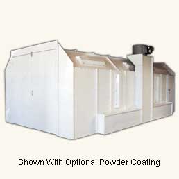 Side Downdraft Automotive Spray Booth